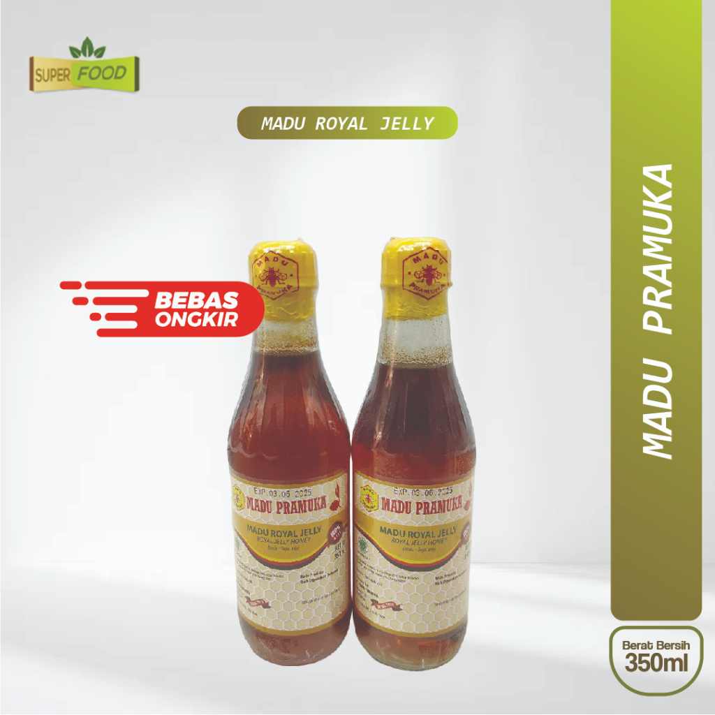 

Madu Pramuka Royal Jelly 350ml