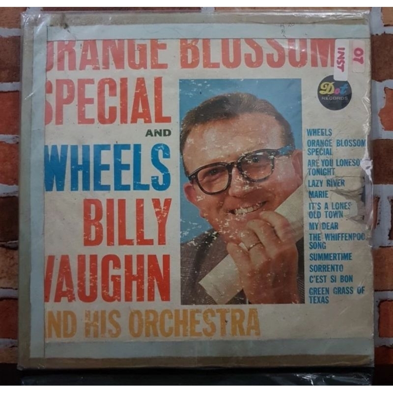 Vinyl Piringan Hitam 12 inch Billy Vaughn-Orange Blossom Special