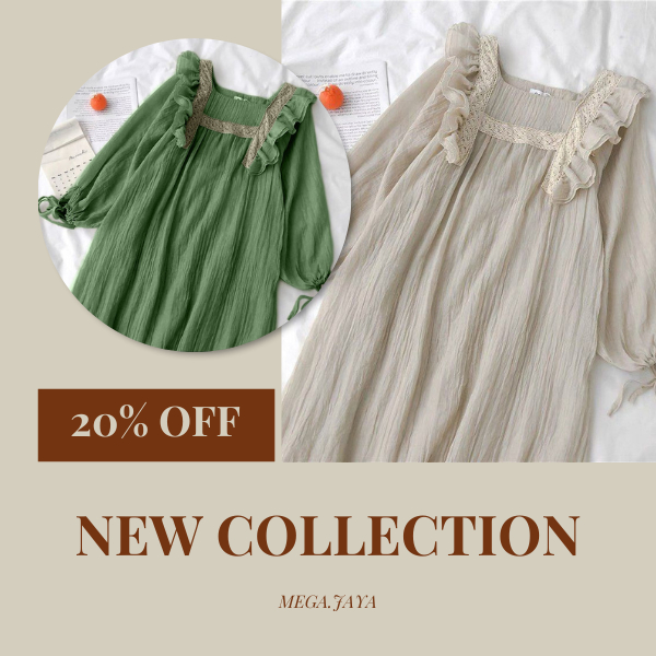 TRAND model Baju Gamis Remaja Terbaru N_muslimah Kekinian 2022 READY STOCK TERMURAH  [COD] GAMIS DRE