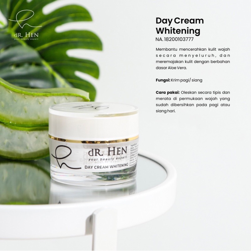 dR. Hen - Day Cream Whitening 10gr