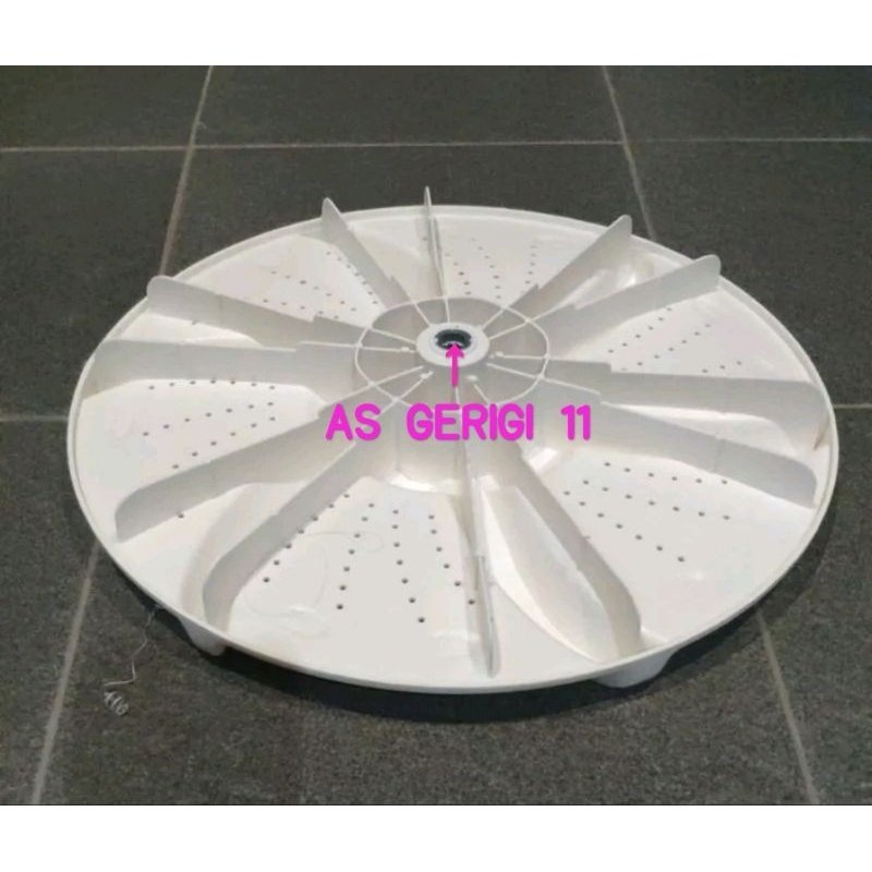 PULSTATOR 83671 ∅ 32.5CM AS GERIGI 11 MESIN CUCI SHARP TOP LOADING