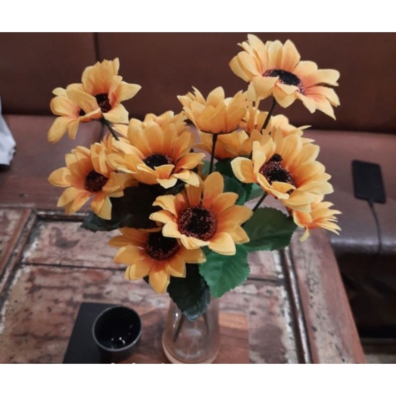 1 TANGKAI BUNGA MATAHARI ARTIFICIAL