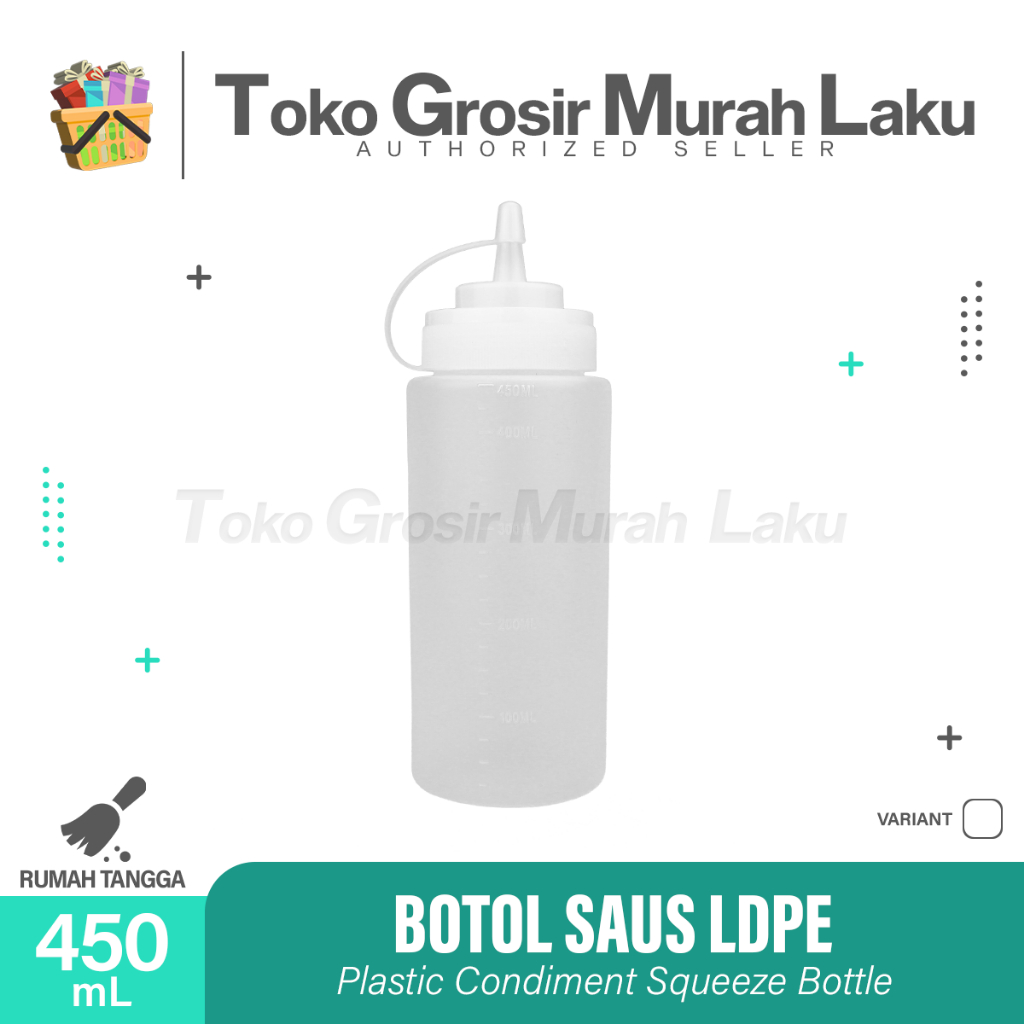 BOTOL SAOS KECAP BUMBU MAYONAISE MINYAK TOPPING PLASTIK TRANSPARAN