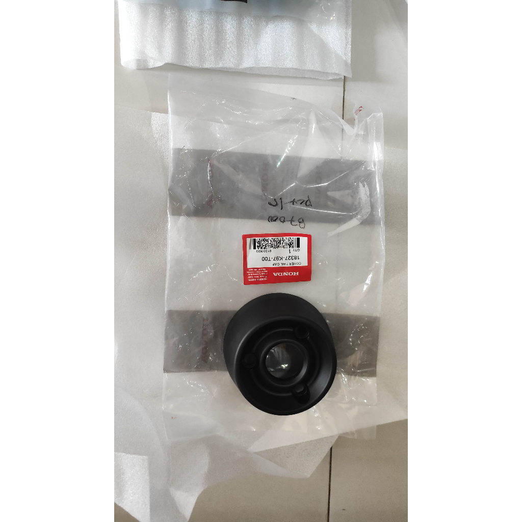 cover ujung knalpot pcx 150 ori