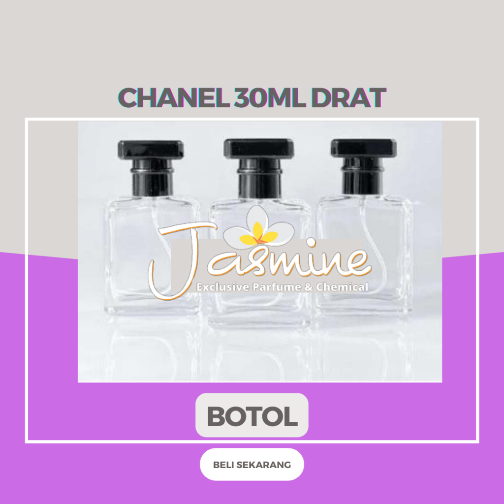 BOTOL CHANEL TRANSPARAN 30ML