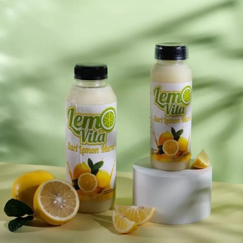 

Ready stok lemovita 250 ml sari lemon murni minuman pelangsing tubuh