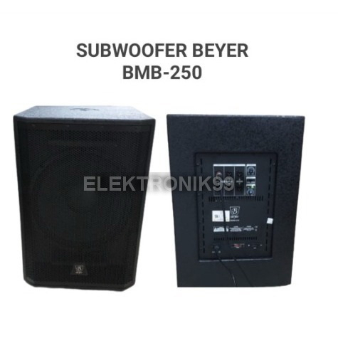 SubWoofer Aktif 15 Inch Beyer Bmb250 Bmb 250 Original