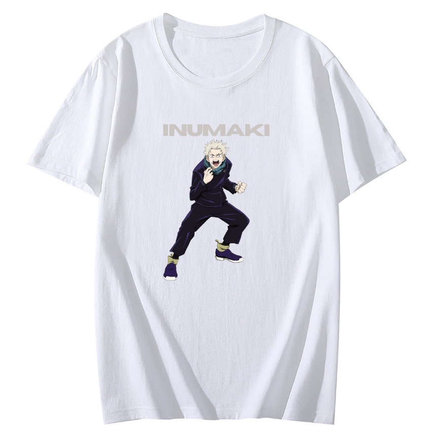 LUVfashion Dewasa Kaos Anime JUJUTSU KAISEN INUMAKI Unisex (Pria &amp; Wanita) Cotton Combed 30s distro