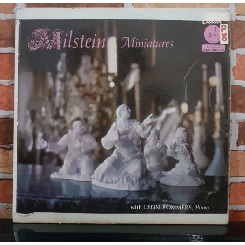 Vinyl Piringan Hitam 12 inch Milstein Miniatures