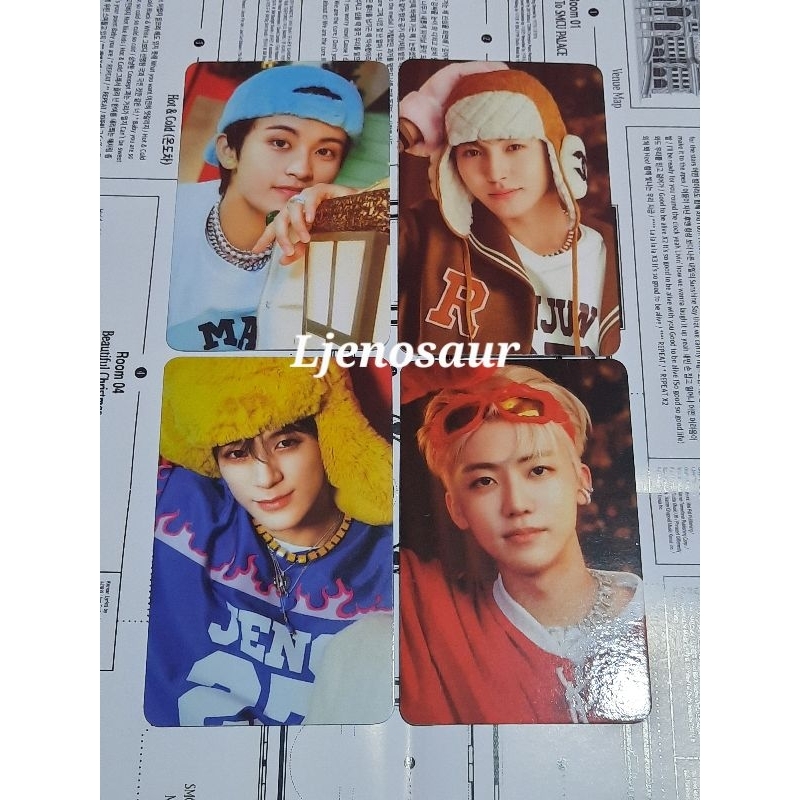 Jeno Jaemin Mark candy cassette nct dream 3rd md collection photocard pc official