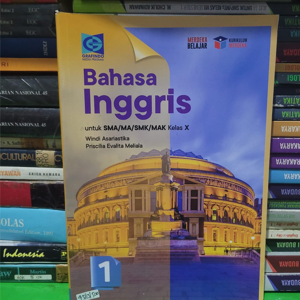 BUKU BEKAS GRAFINDO - BAHASA INGGRIS KELAS 1 SMA KURIKULUM MERDEKA