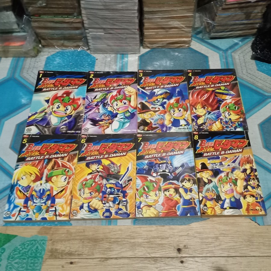 Bursa Komik 2nd Komik Battle b-daman b-legend