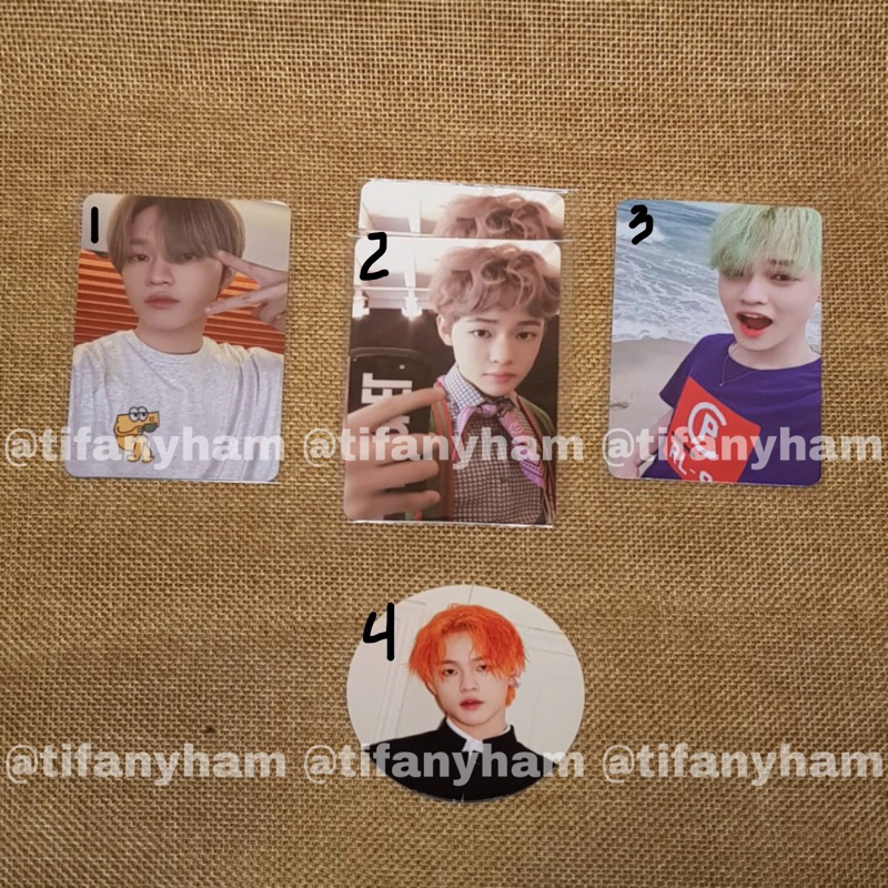 [BACA DESKRIPSI] OFFICIAL PHOTOCARD CHENLE NCT DREAM HOT SAUCE THE FIRST WE GO UP WE BOOM