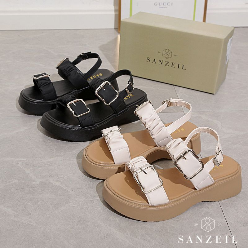 RYX - Sanz Nappa Sandal Slip Trendy Fashion Casual - Ori Import