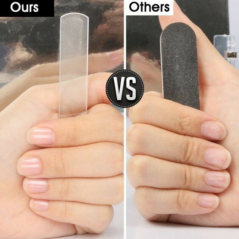 KIKIR PENGKILAP KUKU KACA ALAT PENGKILAP KUKU  ASAHAN KUKU / NANO NAIL FILE BUFFER MANICURE PEDICURE