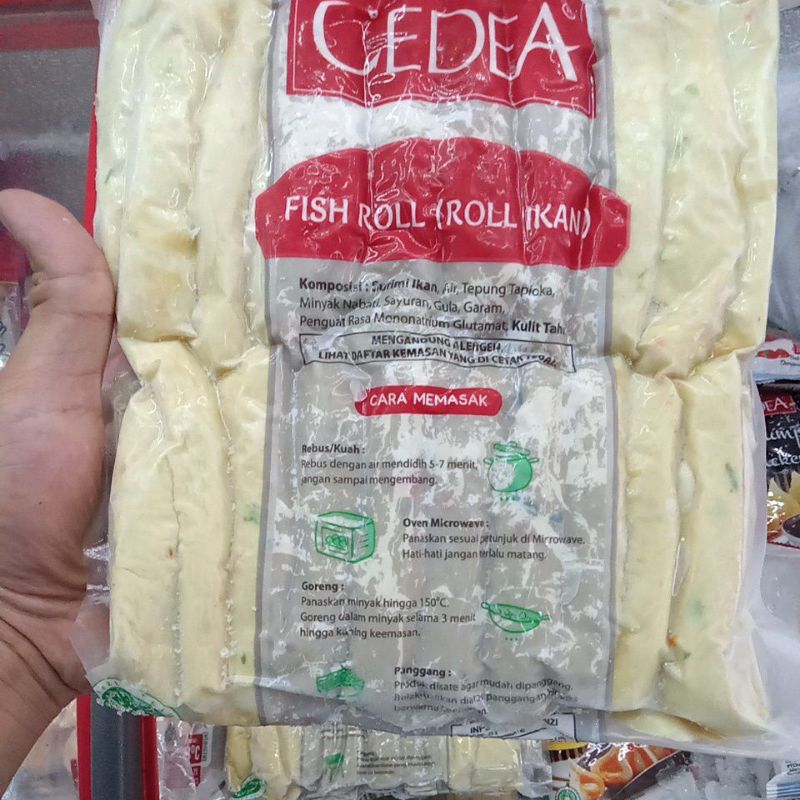 Cedea Fish Roll (Roll Ikan) Kemasan 1KG