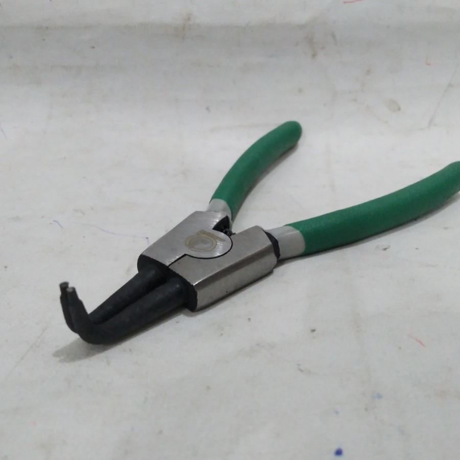 Tang Spi Buka Snapring Snap Ring Plier Bent Internal Bengkok