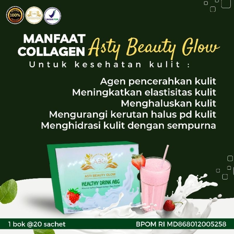 SERBUK COLLAGEN ABG AWS HEALTHY DRINK ABG