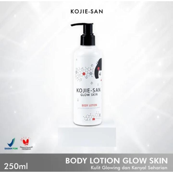 Kojie-San Body Lotion Glow Skin Transparant 250 ML