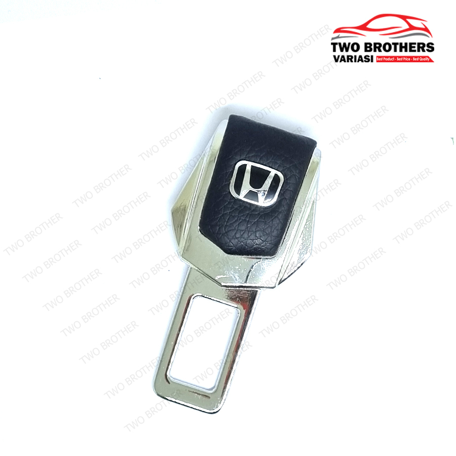 COLOKAN SEATBELT BUZZER / SEAT BELT BUCKLE MOBIL LAPIS KULIT HONDA