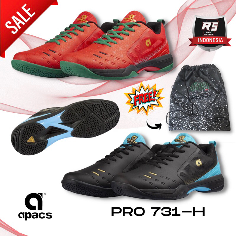 SEPATU BADMINTON APACS PRO 731 H ORIGINAL 100%