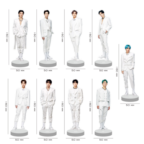 (HAR) STAND FIGURE AKRILIK NCT DREAM NCT127 WAYV MEMBER KPOP NEOCITY