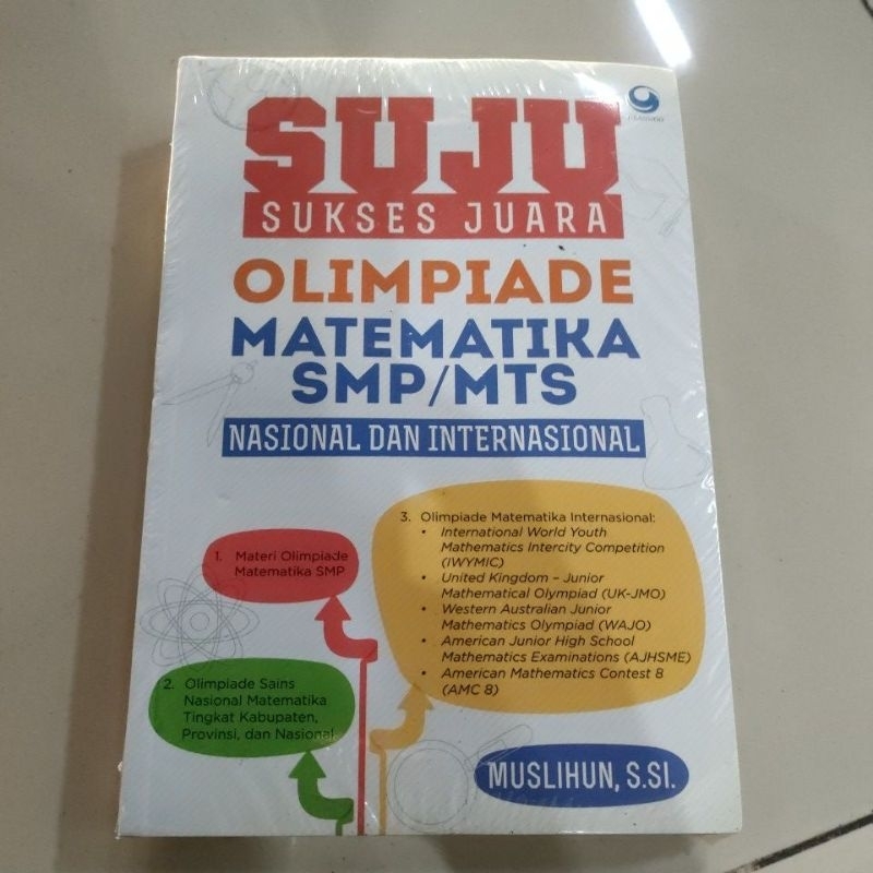 Buku Suju Sukses Juara Olimpiade Matematika SMP/MTS oleh Muslihun