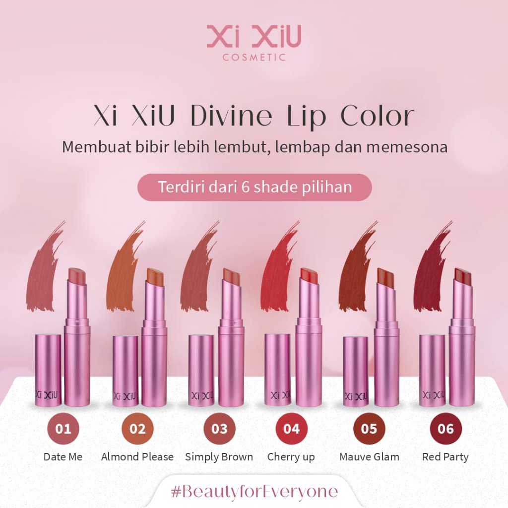 Xi Xiu Divine Lip Color Lipstick Series