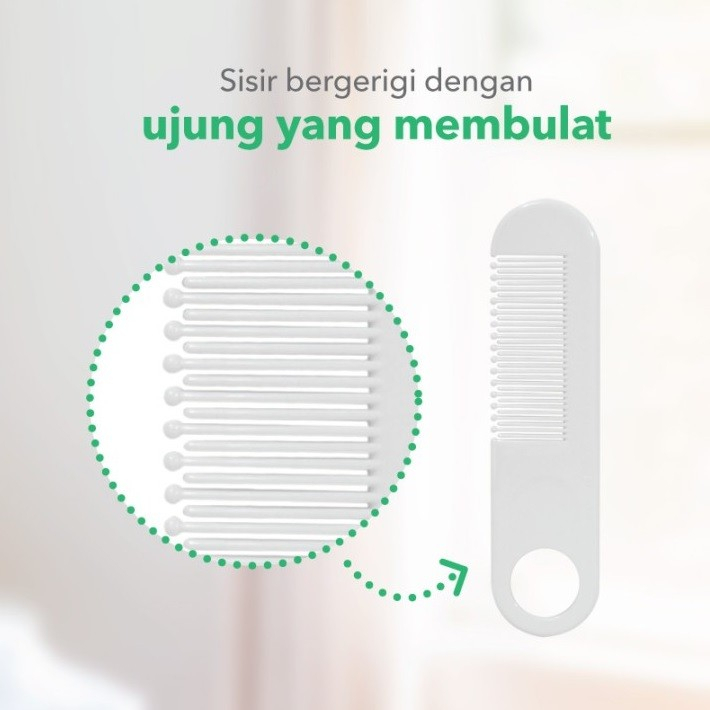 Pigeon Comb &amp; Hair Brush Set / Sisir Pigeon