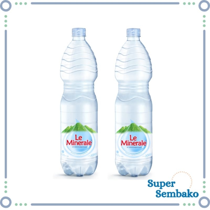 

AIR MINERAL LE MINERALE BOTOL BESAR 1500ml MURAH MAKASSAR