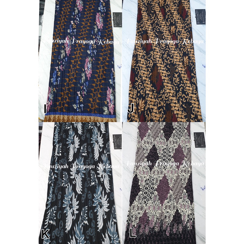 Rok Plisket Batik Bawahan Kebaya Motif Best Seller