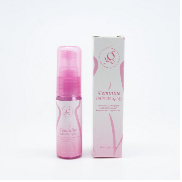 (BOSS) YOUNG &amp; GLOW Feminine Intimate Spray Serum Original BPOM