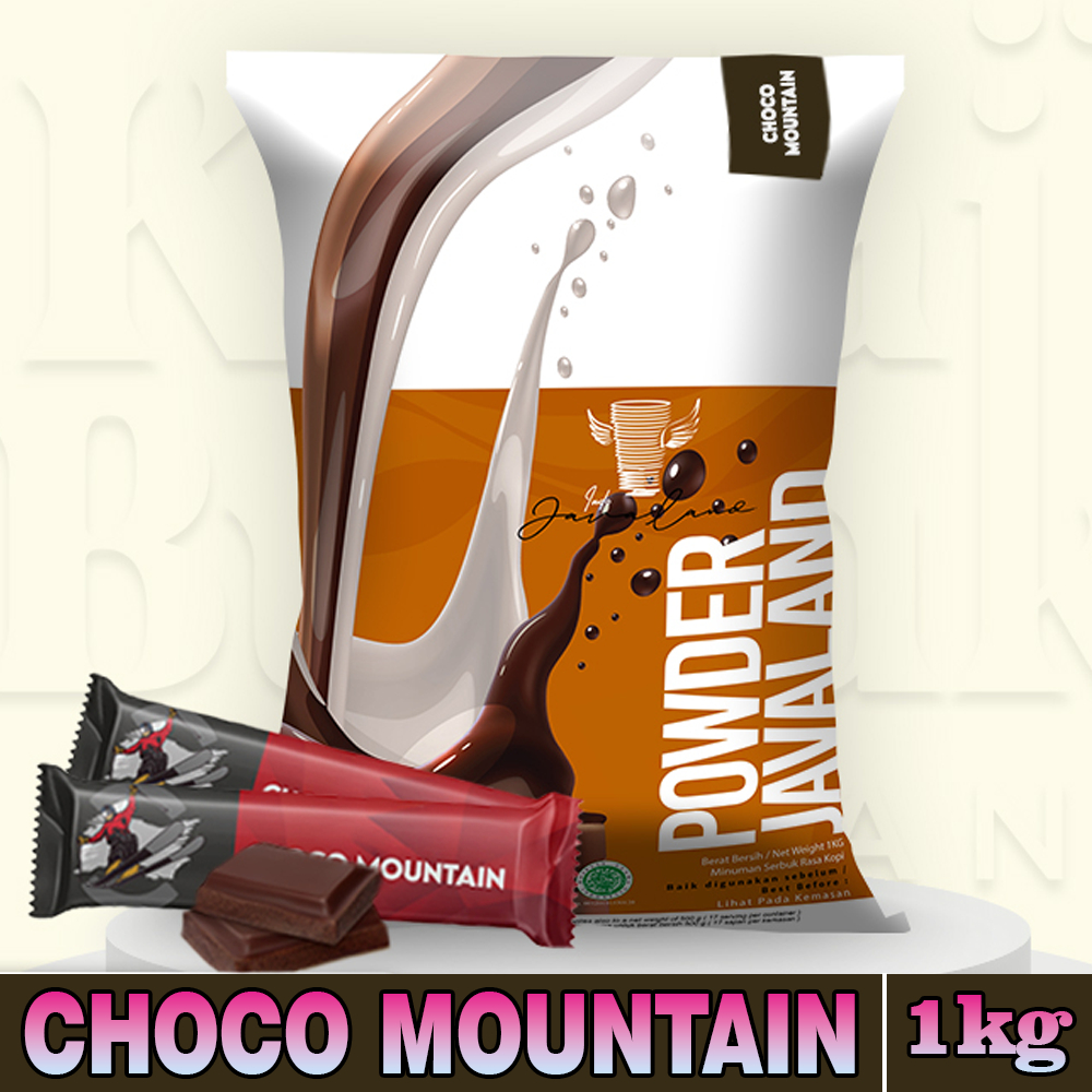 

Bubuk Minuman Rasa Choco Mountain 1kg Minuman Kekinian