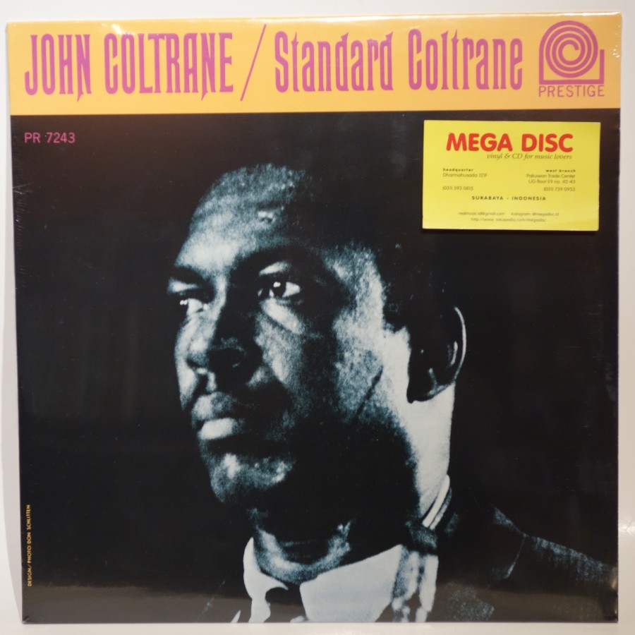 LP John Coltrane - Standard Coltrane Album Vinyl Piringan Hitam PH