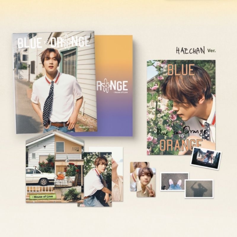 (Booked) Photobook Haechan Blue to Orange