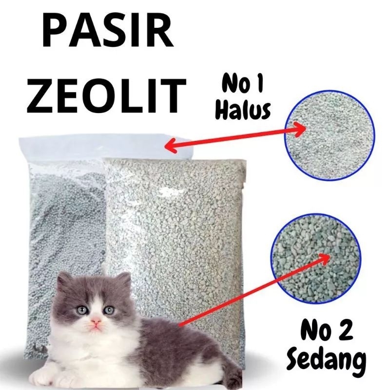 pasir zeolit kucing zeorfarm