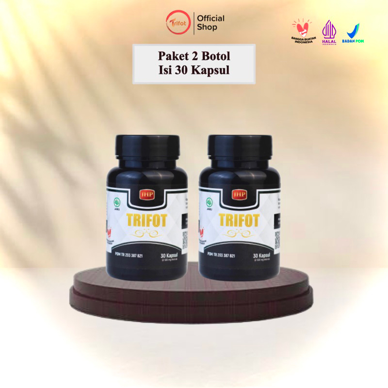 Trifot Penambah Berat Badan Paket 2 Botol Isi 30 Kapsul
