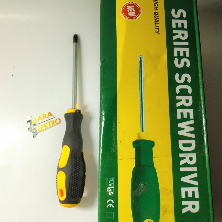 OBENG 6mm x 100mm TUV Product Service | Obeng Ukuran 6 mm x 100 mm SCREWDRIVER