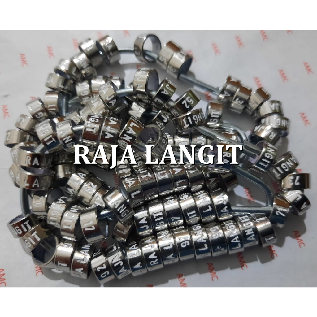 Ring MERPATI SLIM Baja Stainless NAMA dari Toko
