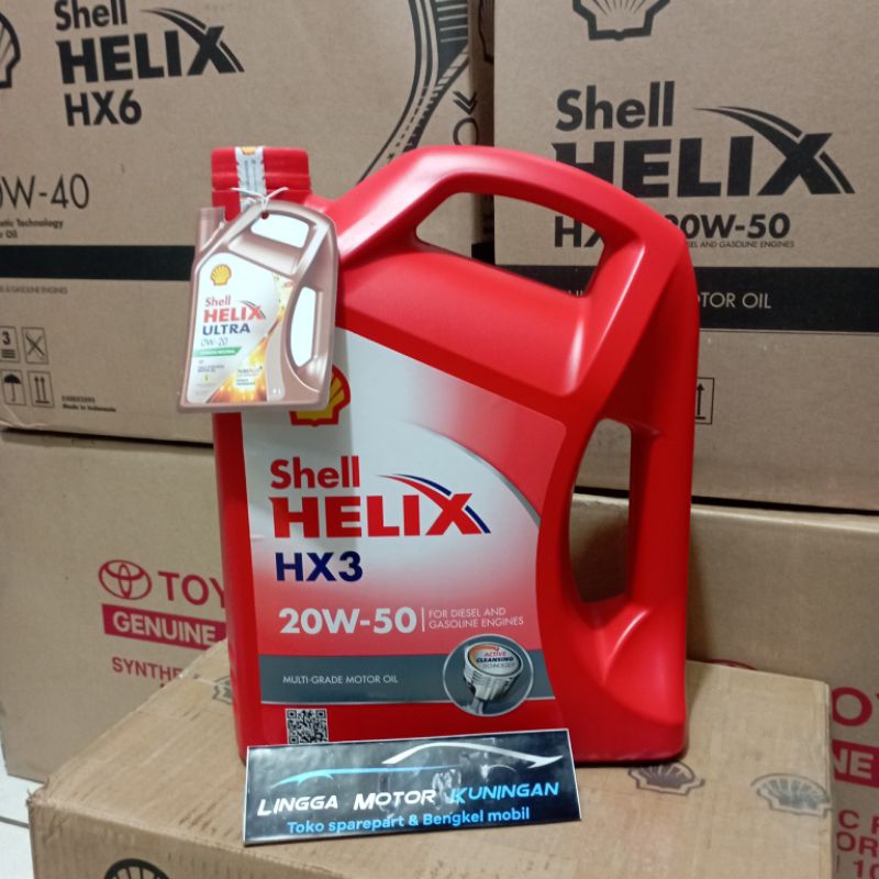 Shell helix hx3 20w-50 ORIGINAL