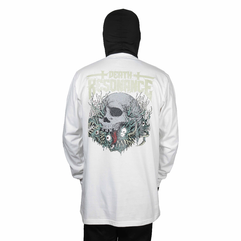 Heretic - Long sleeve Tees - DR 13 White