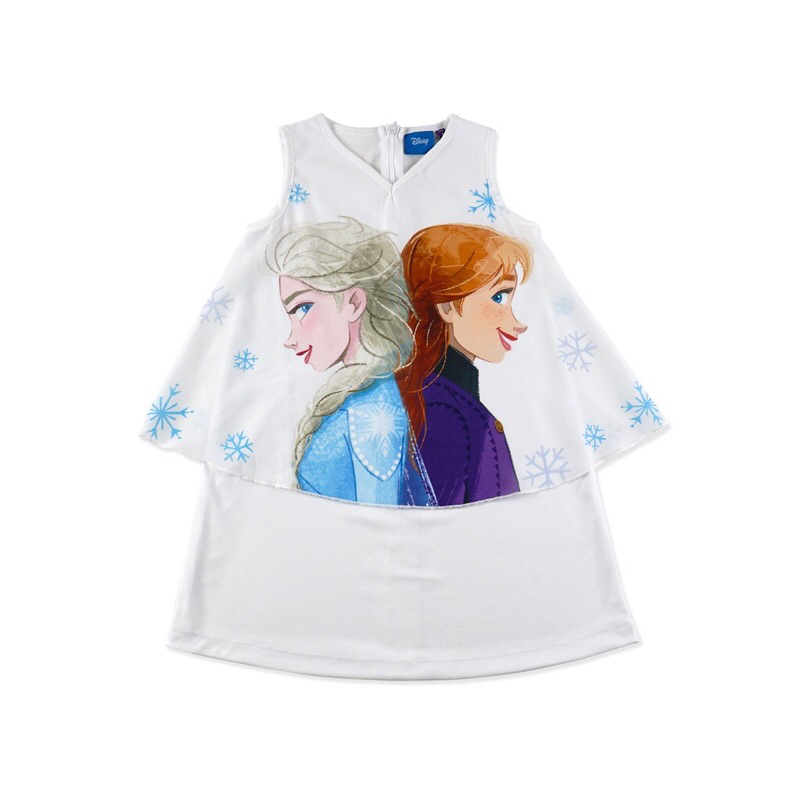 dress gaun frozen merk kids icon baru