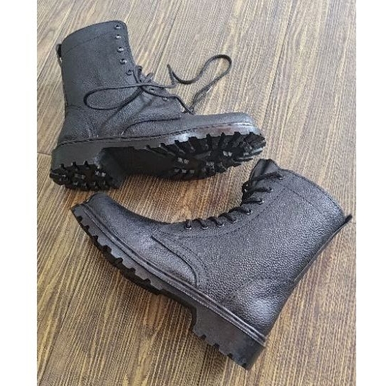 Sepatu Pdl Tni Polri KULIT JERUK TERMURAH