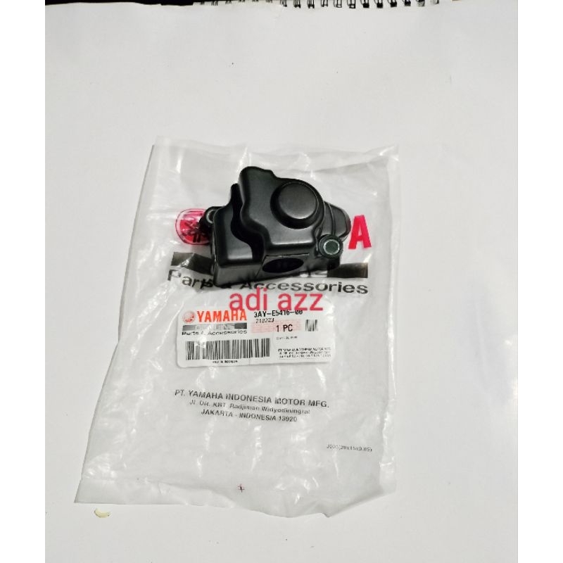Cover Tutup Pompa Oli Samping Yamaha F1ZR FIZR ALFA CHAMP FORCE ONE 1 ORIGINAL YAMAHA 3AY-E5416-00.