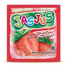 

Minuman sachet Jasjus rasa Strawberry