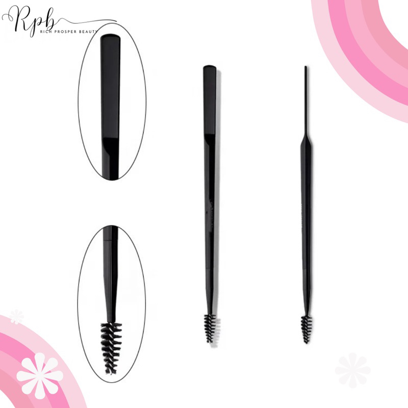 BROW STYLING WAX APPLICATOR - BROW LIFT Wax DUAL ENDED BRUSH - BROW STYLING WAX SPATULA BRUSH