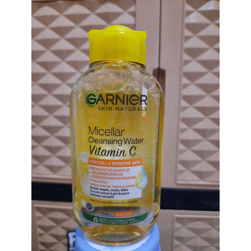 Garnier MIcellar Cleansing Water Vitamin C 125 ml | Garnier Micellar Water Biphase 125ml | Garnier M