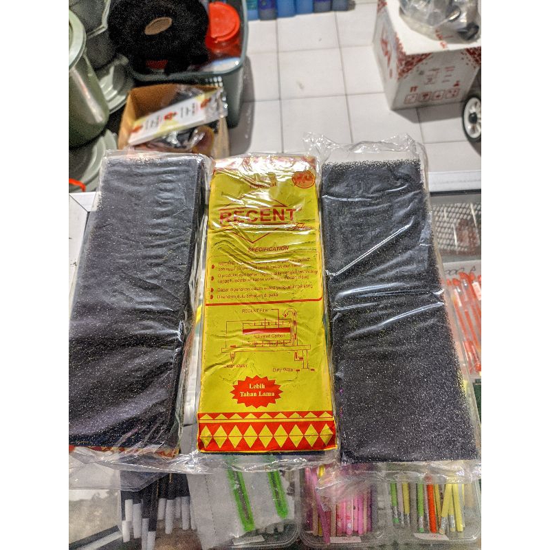 Busa filter bio foam tebal/kapas busa filter pori/bio foam busa filter pori