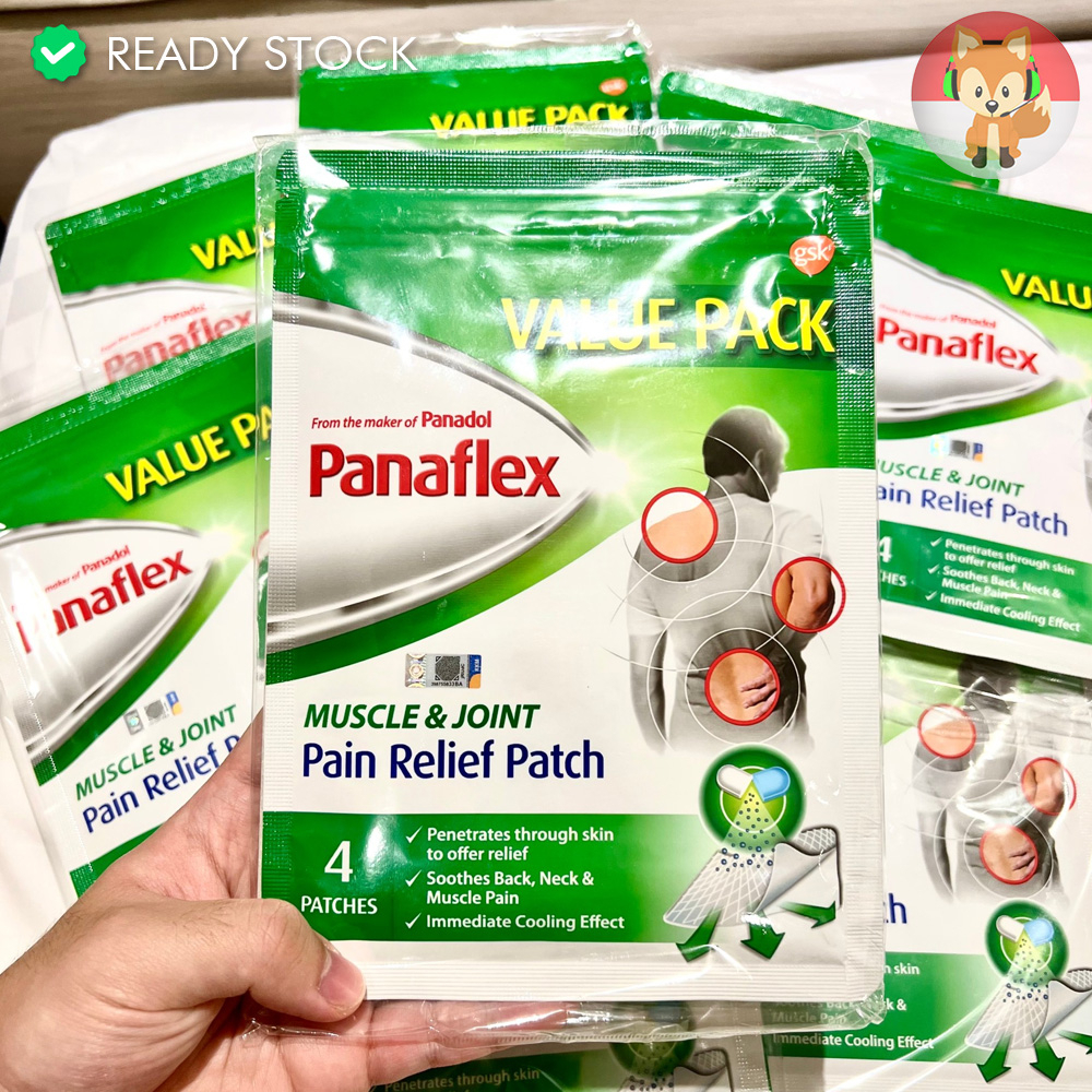 PANAFLEX Pain Relief Patch Muscle Joint 4 Patch