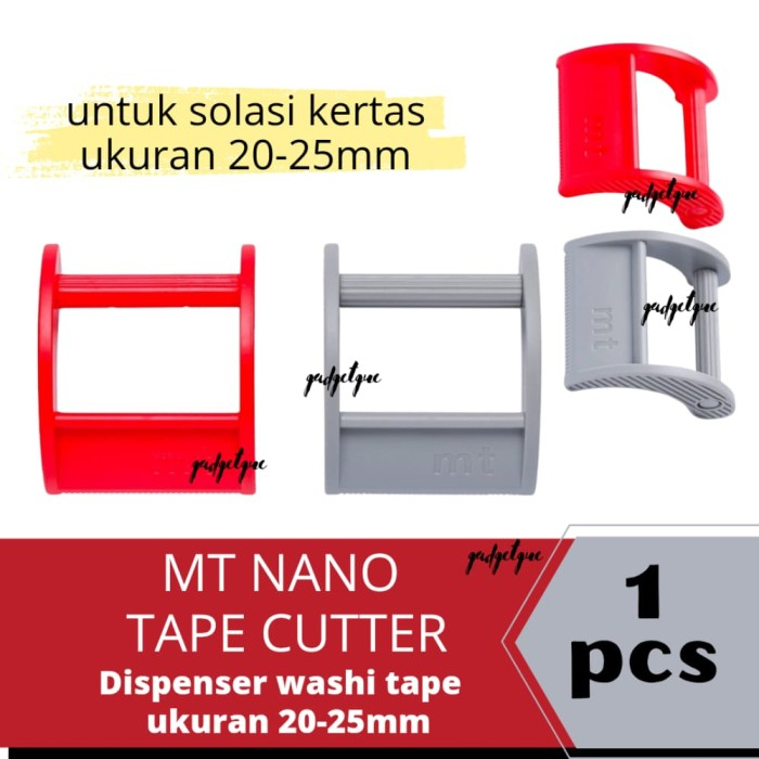 

tape dispenser MT nano washi tape dispenser ukuran 20mm - 25mm dispenser solasi kertas masking tape original murah